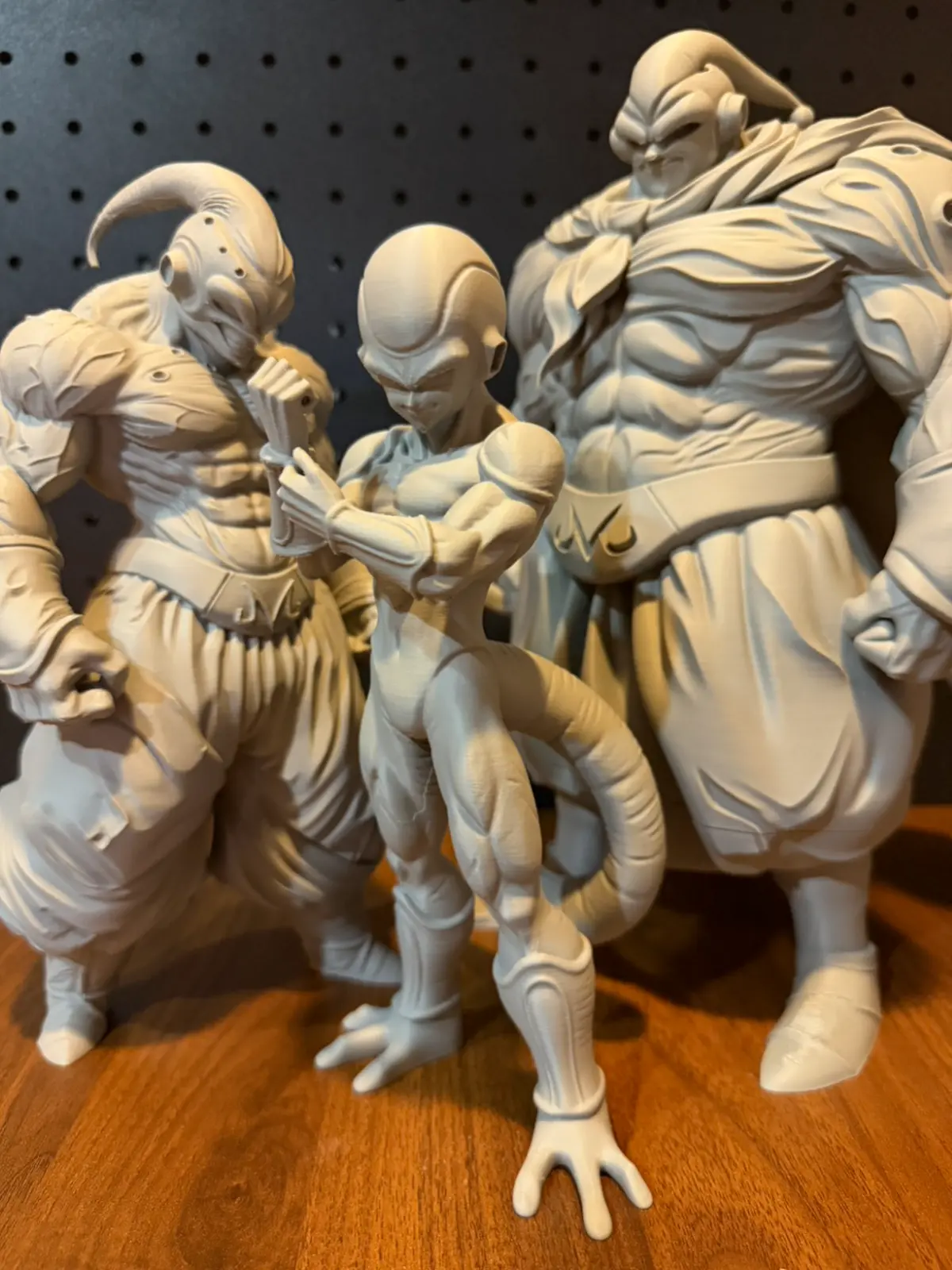 Collection of anime inspired collector figurines with detailed sculpting
